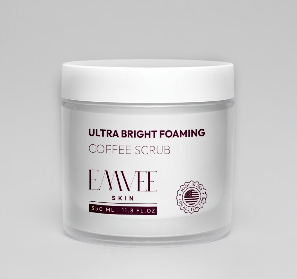 Ultra Bright Foaming Coffee Scrub