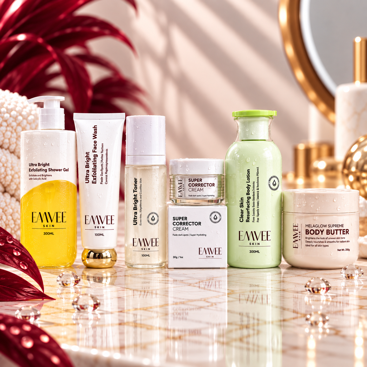 Ultra Brightening Set ( Dark Skin)