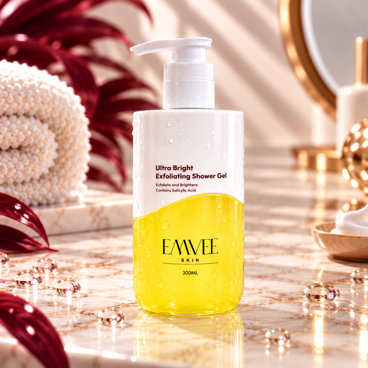 Ultra Bright Exfoliating Shower Gel