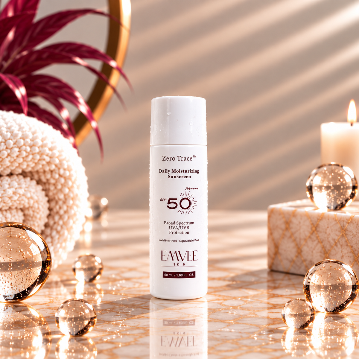 Zero Trace™ Daily Moisturizing Sunscreen SPF 50